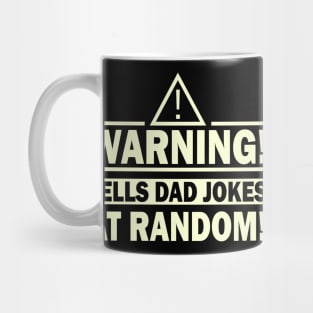 Warning Dad Jokes Mug